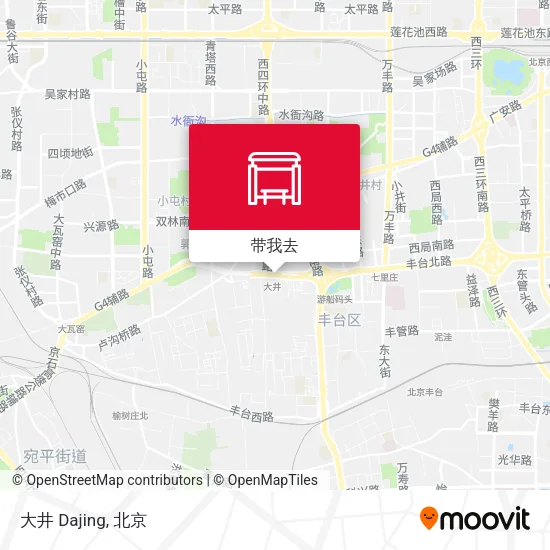 大井 Dajing地图