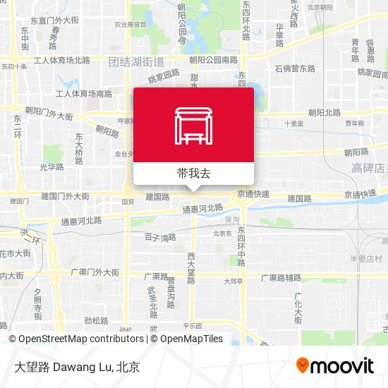 大望路 Dawang Lu地图