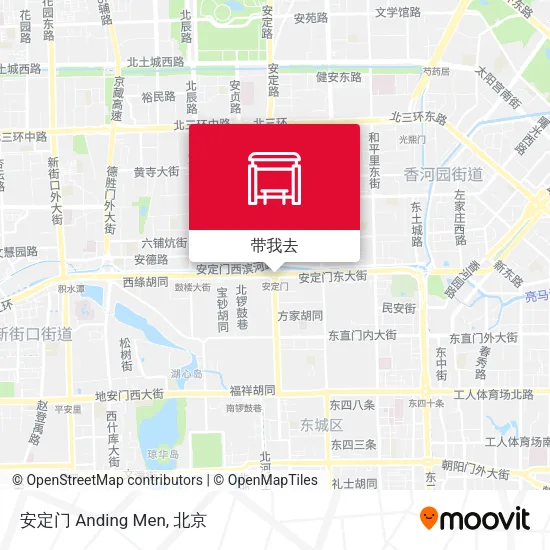 安定门 Anding Men地图