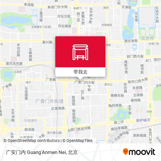 广安门内 Guang'Anmen Nei地图