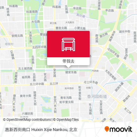 惠新西街南口 Huixin Xijie Nankou地图