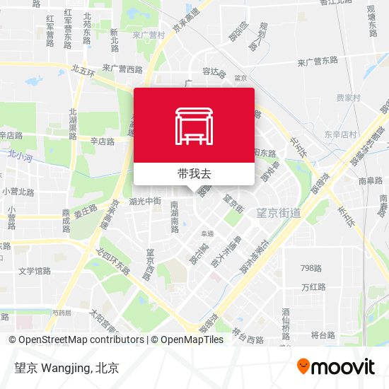 望京 Wangjing地图