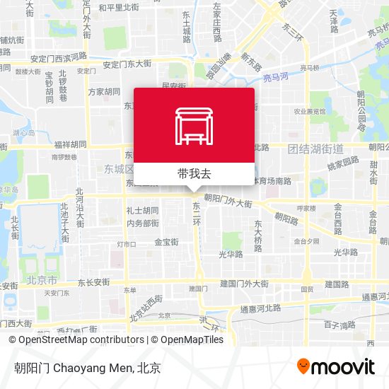 朝阳门 Chaoyang Men地图