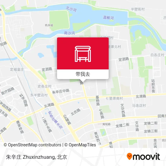朱辛庄 Zhuxinzhuang地图