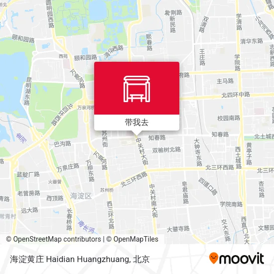 海淀黄庄 Haidian Huangzhuang地图