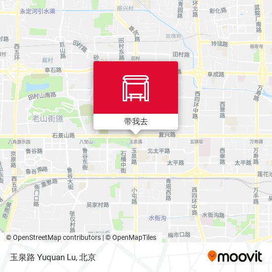 玉泉路 Yuquan Lu地图