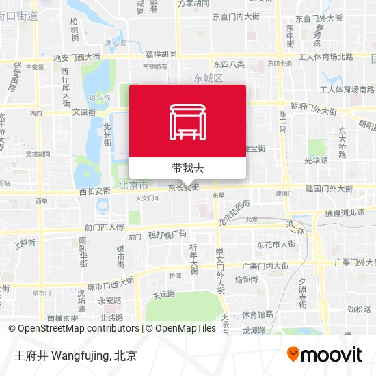 王府井 Wangfujing地图