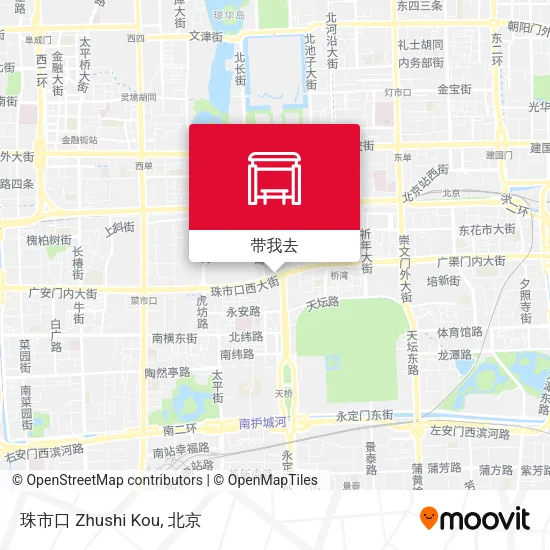 珠市口 Zhushi Kou地图