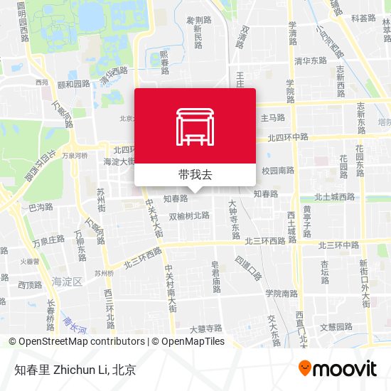 知春里 Zhichun Li地图