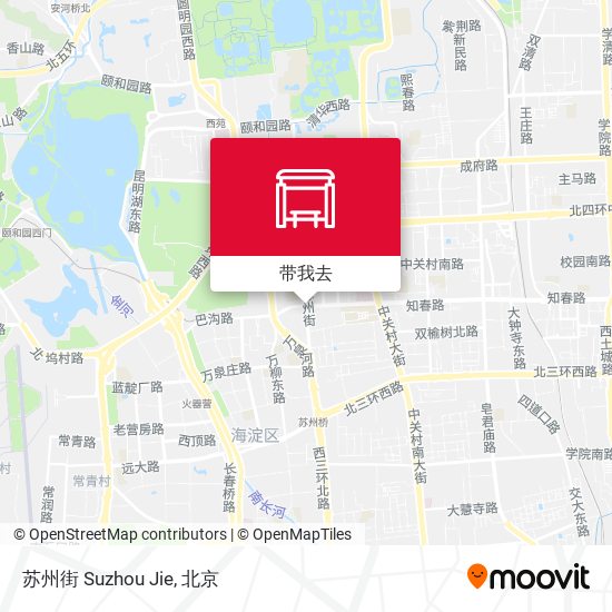 苏州街 Suzhou Jie地图