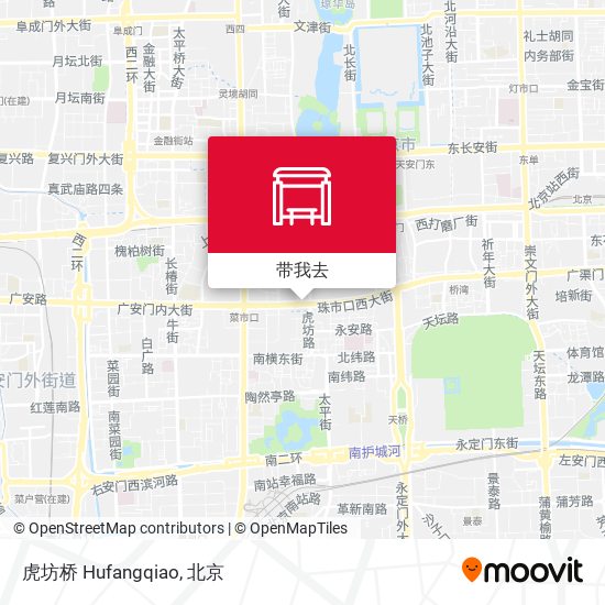 虎坊桥 Hufangqiao地图