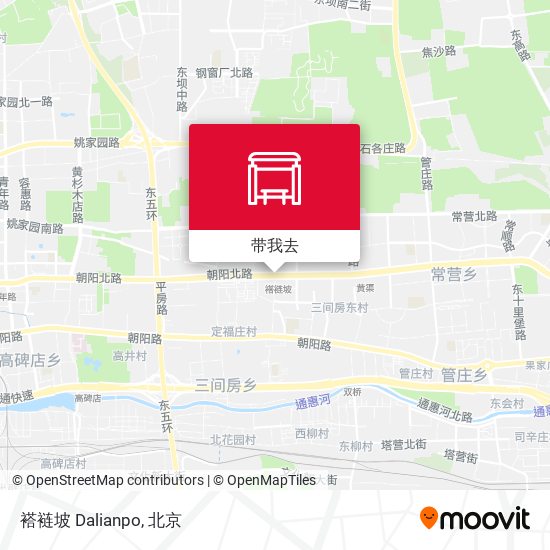 褡裢坡 Dalianpo地图
