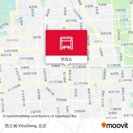 西土城 Xitucheng地图