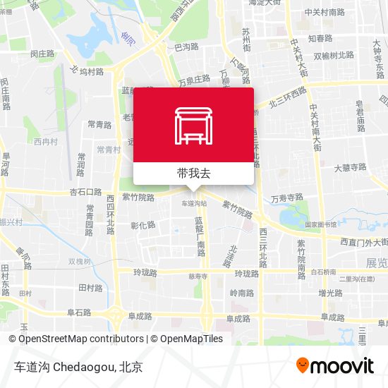 车道沟 Chedaogou地图