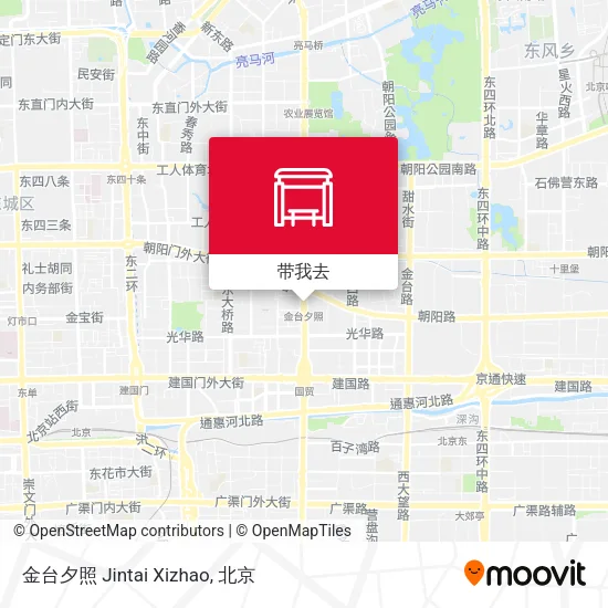 金台夕照 Jintai Xizhao地图