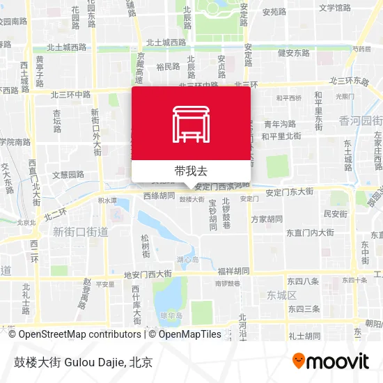 鼓楼大街 Gulou Dajie地图