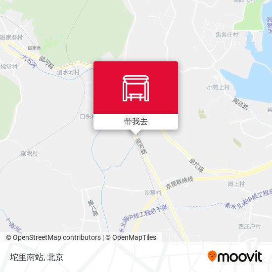 坨里南站地图