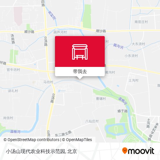 小汤山现代农业科技示范园地图