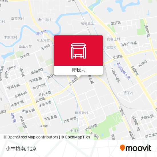 小牛坊南地图