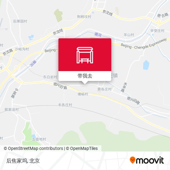 后焦家坞地图