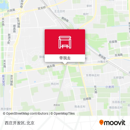西庄开发区地图