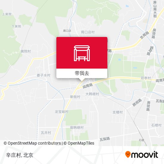 辛庄村地图