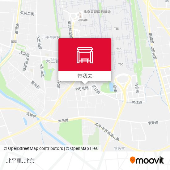 北平里地图