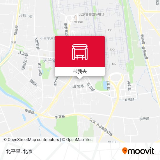 北平里地图