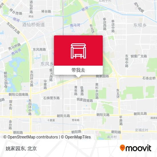 姚家园东地图