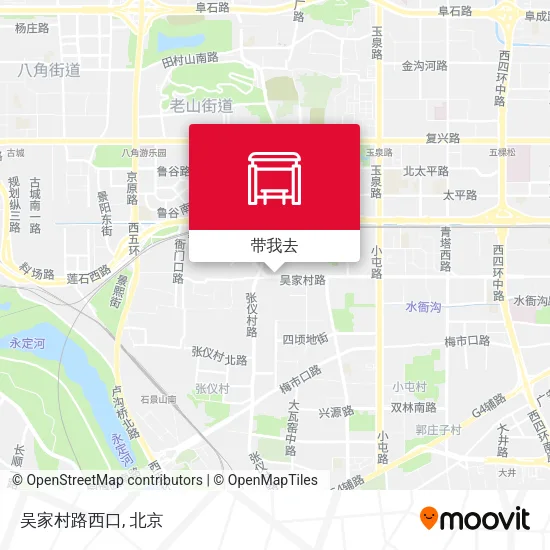 吴家村路西口地图
