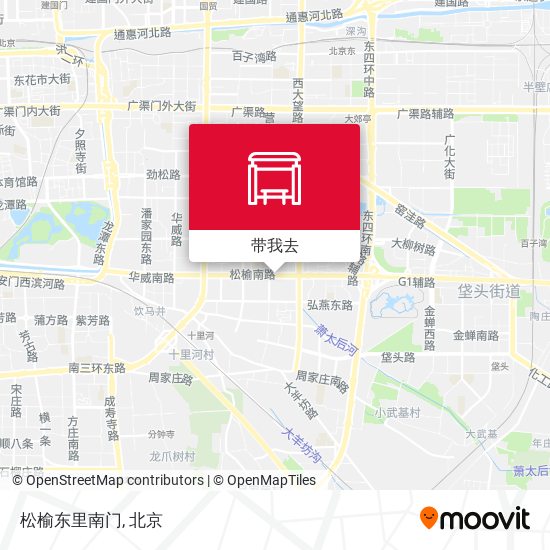 松榆东里南门地图