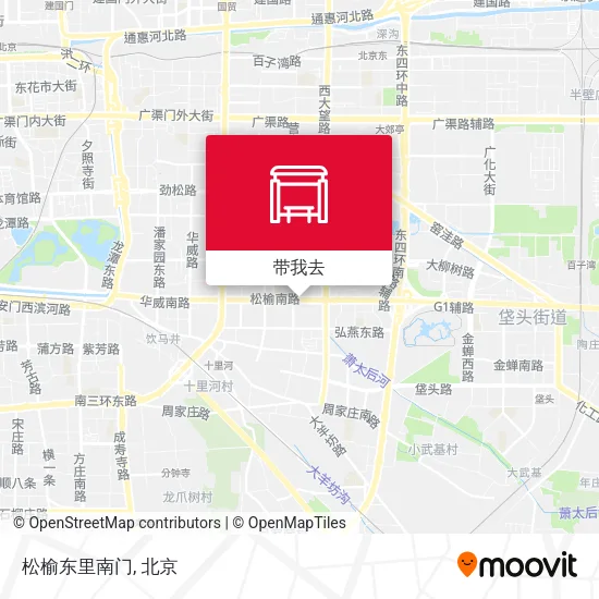 松榆东里南门地图