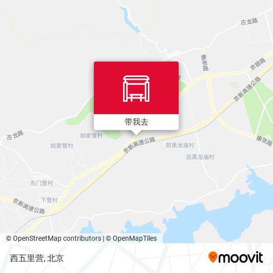 西五里营地图