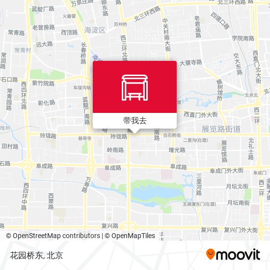花园桥东地图