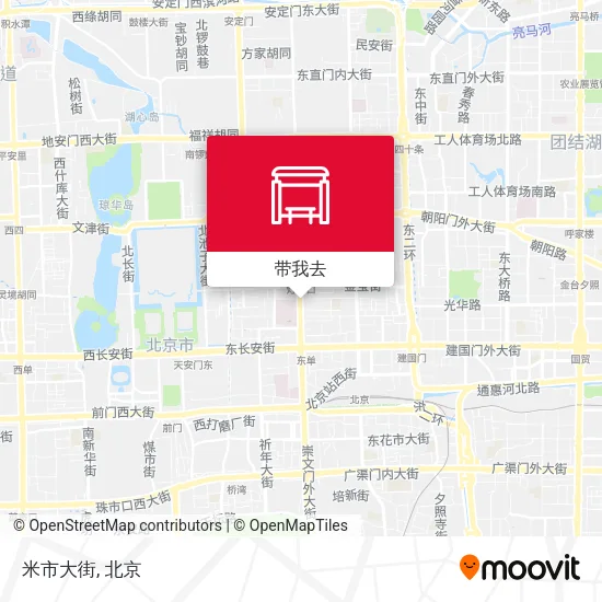 米市大街地图