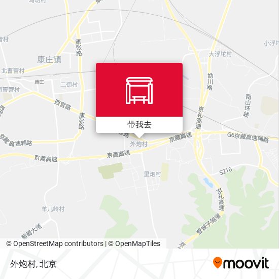 外炮村地图