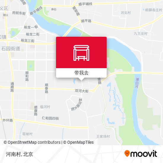 河南村地图