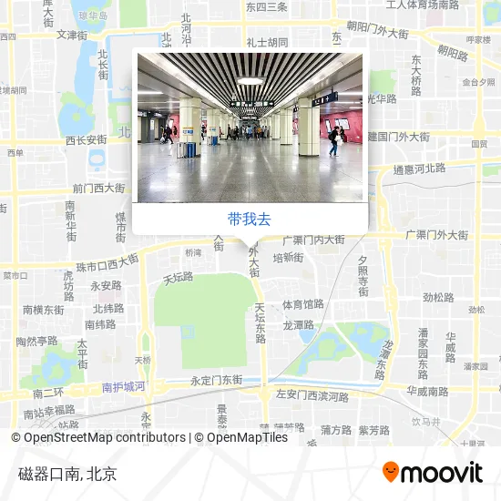 磁器口南地图