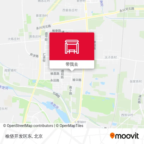 榆垡开发区东地图