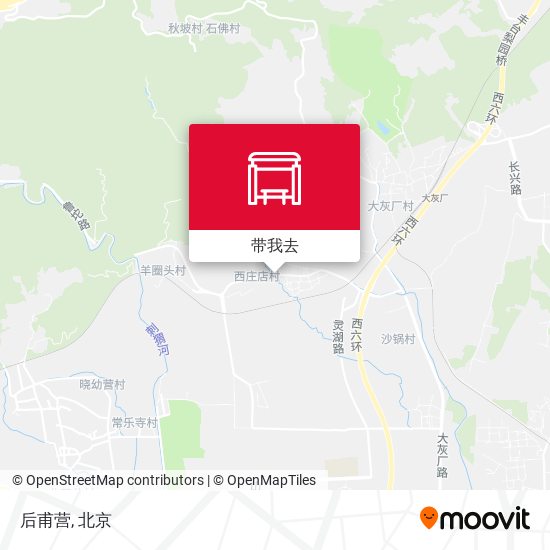 后甫营地图