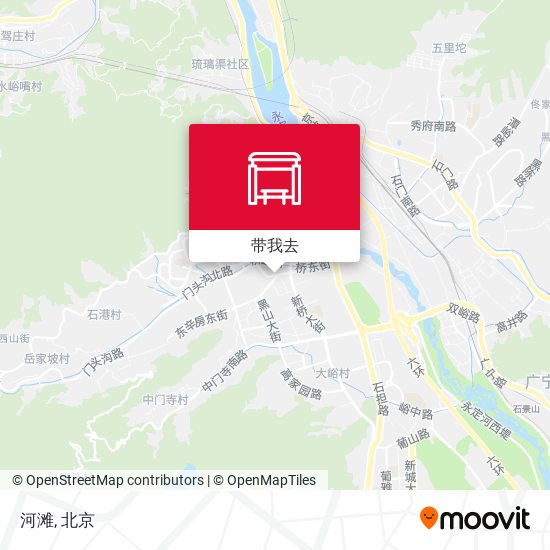 河滩地图
