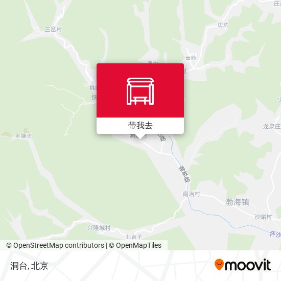 洞台地图