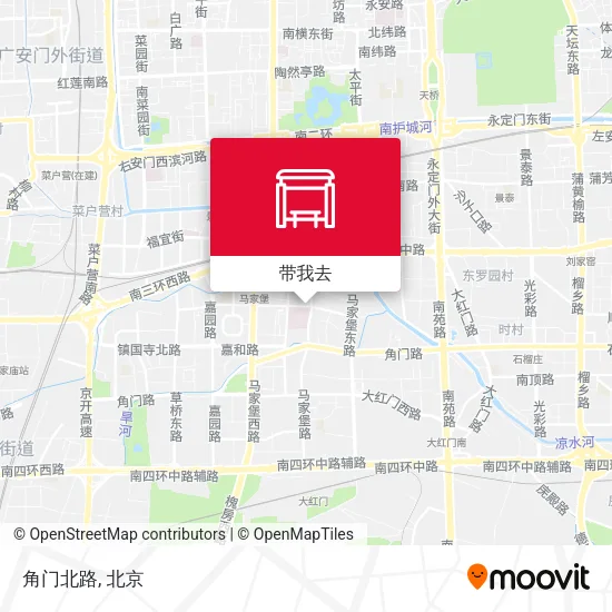 角门北路地图