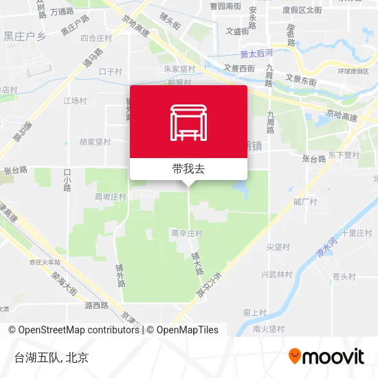 台湖五队地图