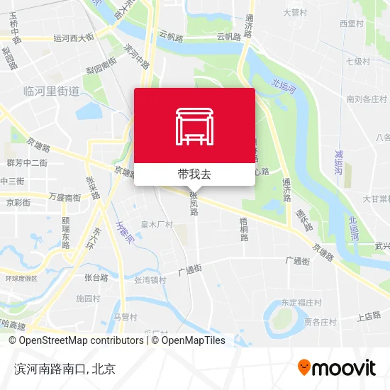 滨河南路南口地图