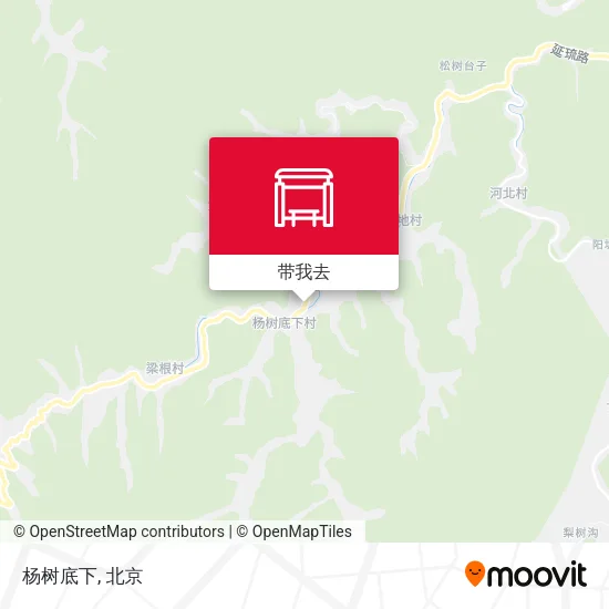 杨树底下地图