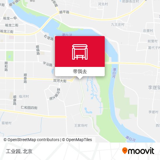 工业园地图