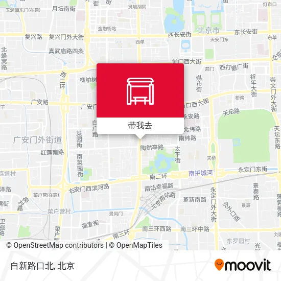自新路口北地图