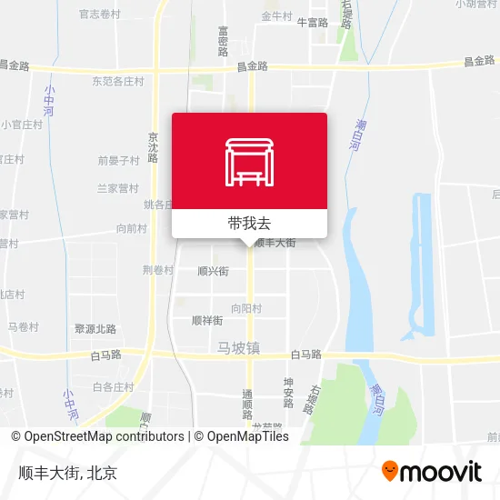 顺丰大街地图