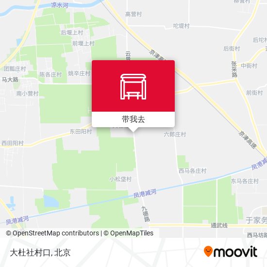 大杜社村口地图
